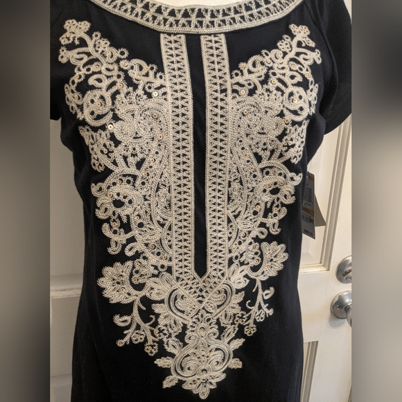 International Concepts embroidered dress sz S - Picture 15 of 16